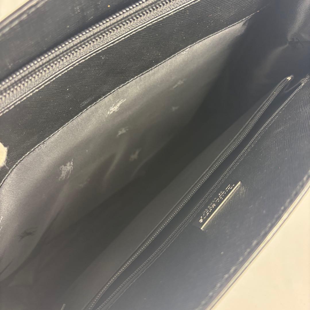 Burberry‘s フォーマルバッグ　ビジネスバッグ　レザー　ブラック