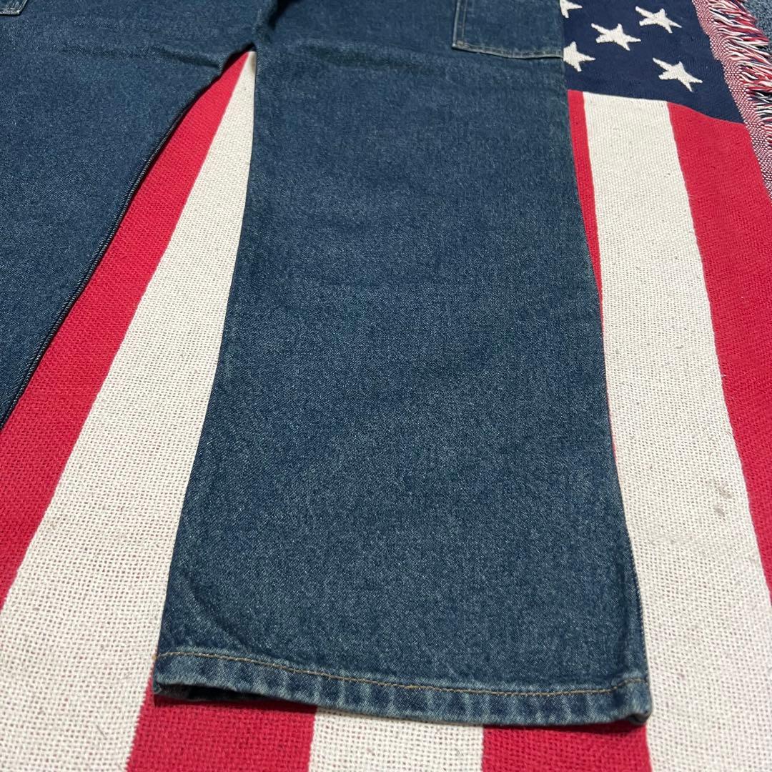 希少carhartt デニムカーハートダブルニーペインター イレギュラー品 美品