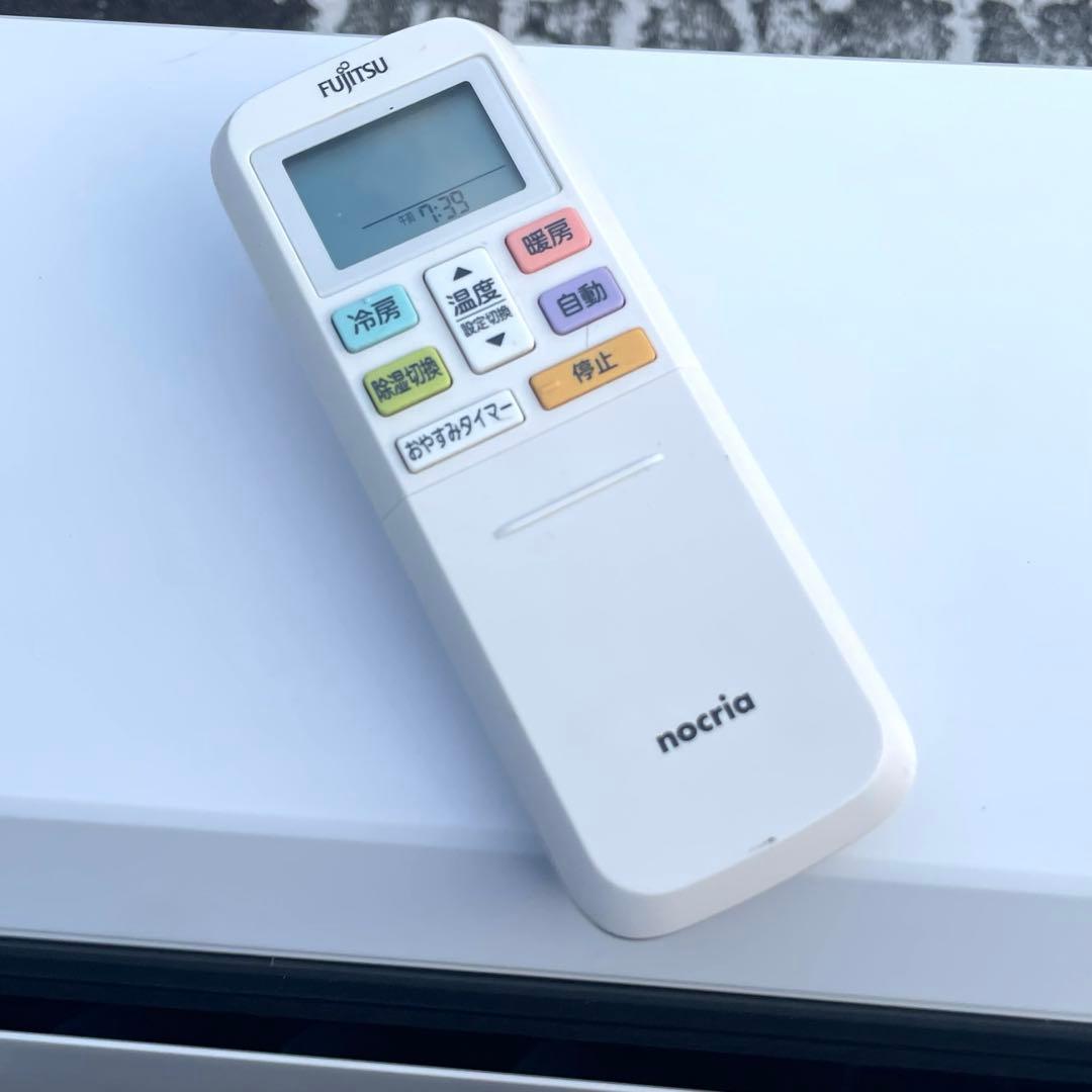 ★◯ 富士通 nocria ルームエアコン AS-C221L-W 2021年製