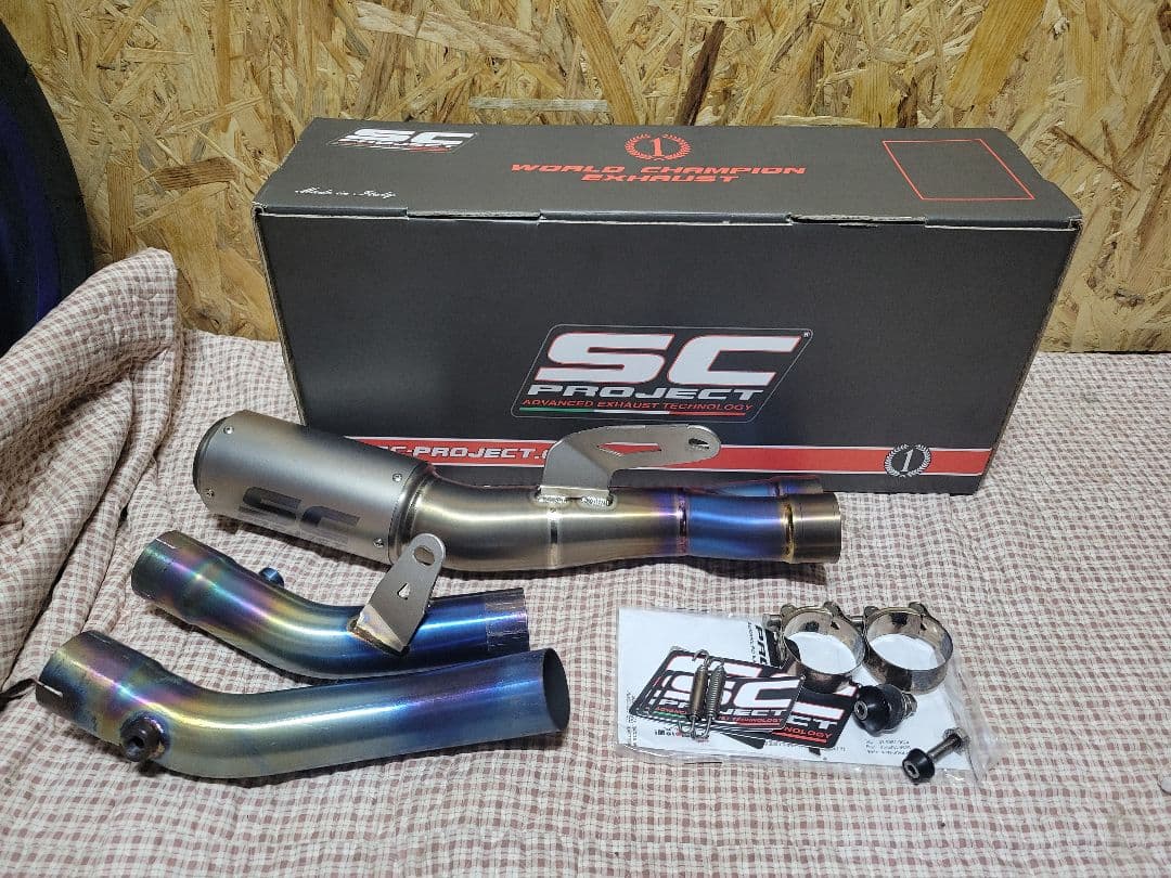 YZF-R1(年式15～25)SC PROJECT CR-T フルチタンマフラー