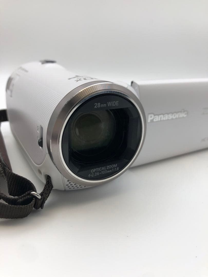 パナソニック HDビデオカメラ V360M 高倍率90倍ズーム ホワイト
