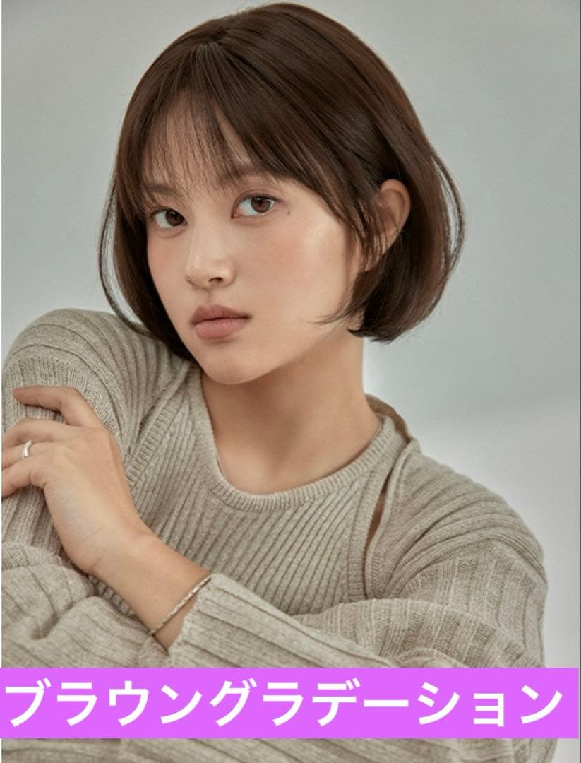 m(美品)ピンクエイジ フルウィッグ