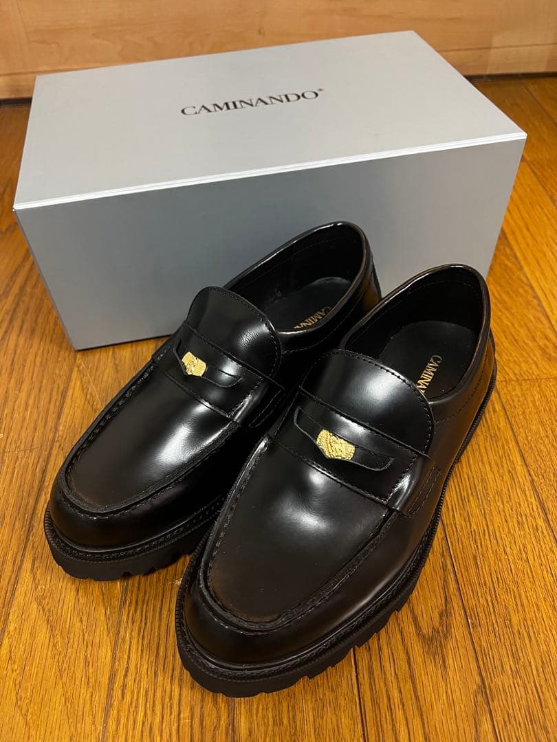 【別注】 ＜CAMINANDO＞レザー ローファー