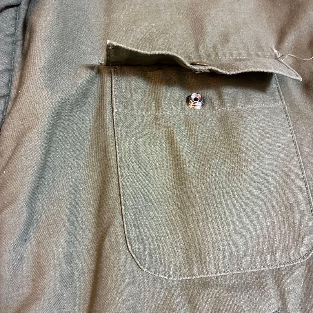 70s u.s.navy A-2 デッキジャケット 米軍実物 ミリタリー