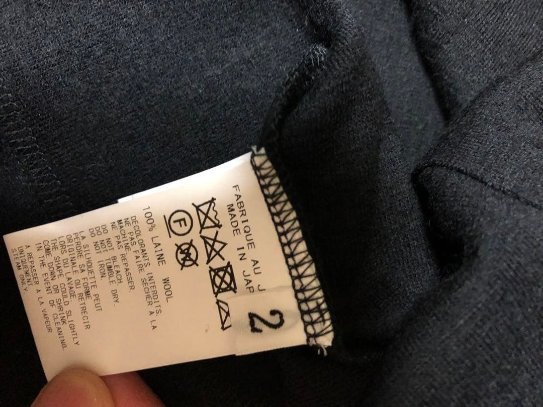 最終価格　ヨウジ　ヤマモト　チュニック カットソー　黒　長袖 美品　yohji