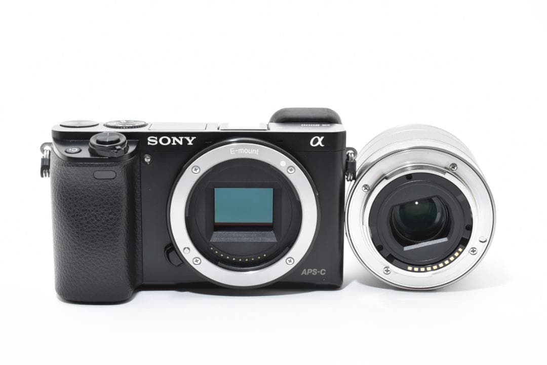 ■美品■SONY ソニー α6000 ブラック E18-55mm