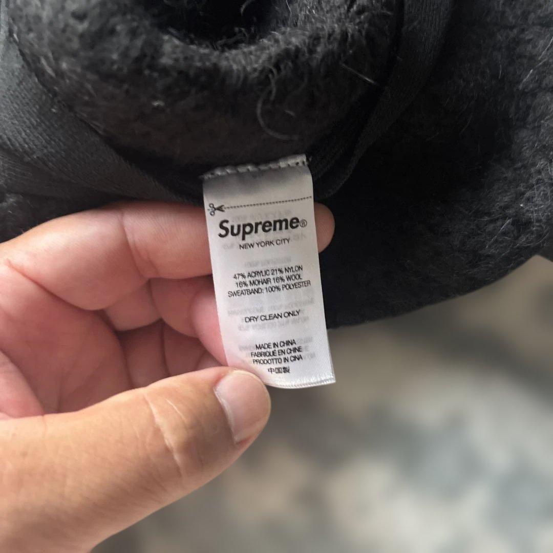 シュプリーム　ブラック バケットハットSupreme