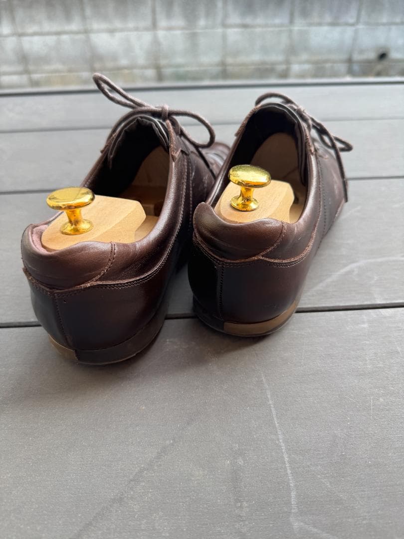 美品　大塚製靴　ジェントル　ビジネススニーカー HS-6009 チョコ ブラウン