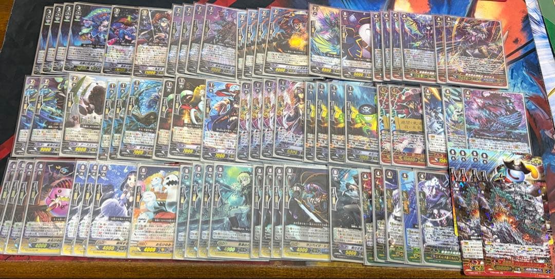 ヴァンガード　グランブルー デッキ　ナイトローゼ デッキ パーツ付き SP多数