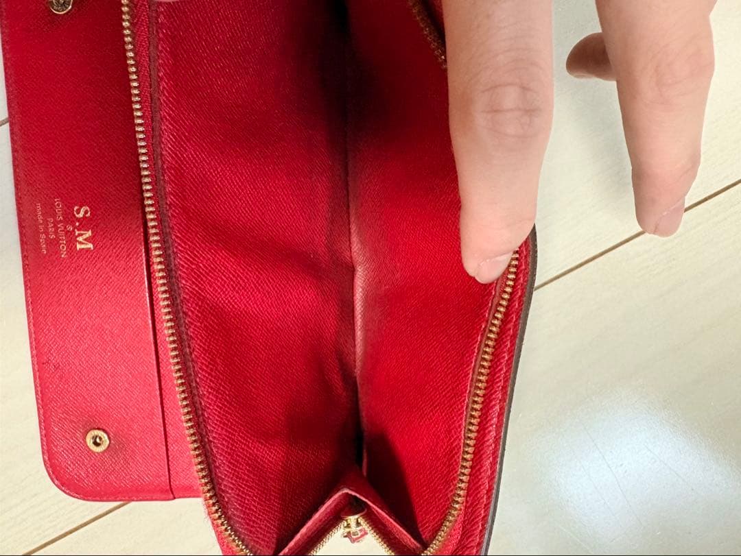 ルイヴィトン　モノグラム　ジッピーウォレット　フリンジ