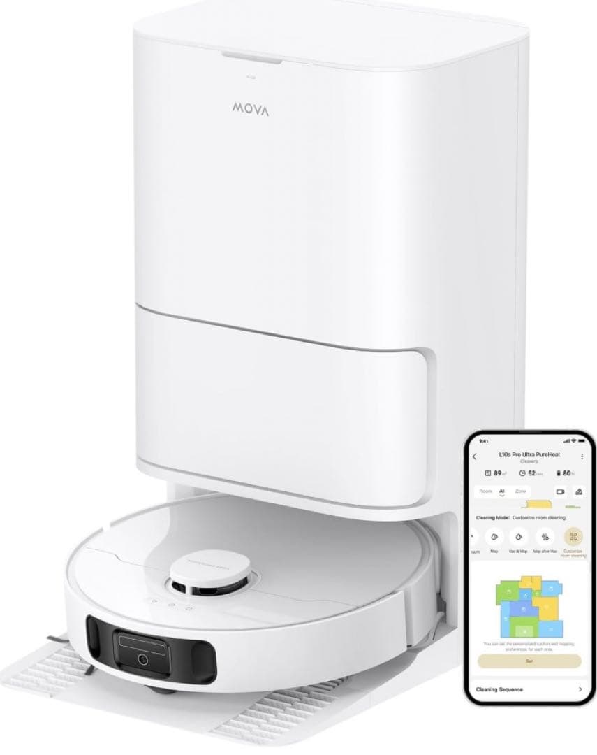 s*n様 Dreame MOVA ロボット掃除機 E30 Ultra 7000P