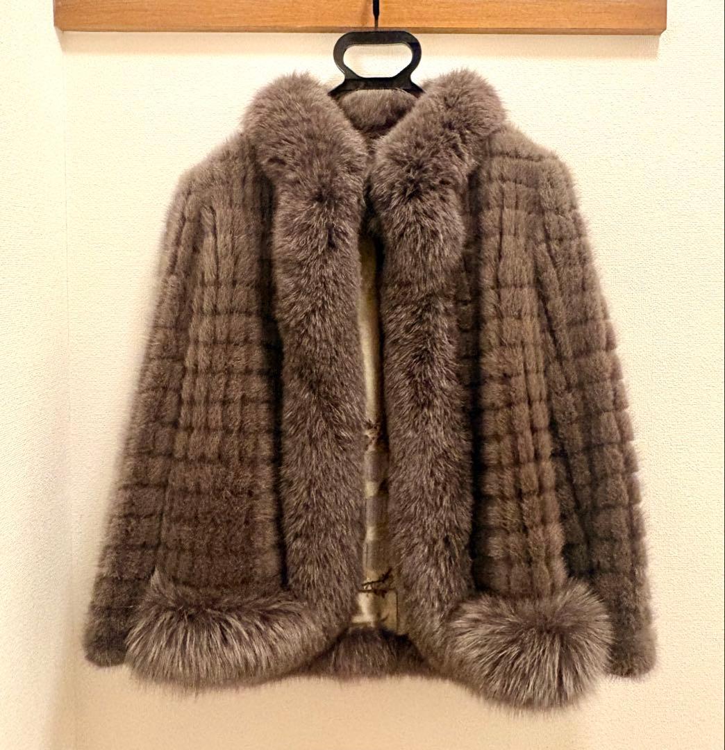 SAGAMINK サガミンク サガフォックス ボリュームファー襟裾