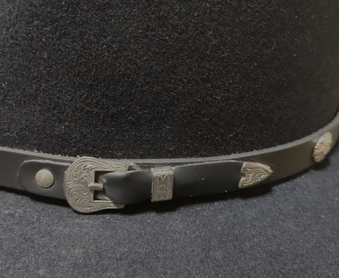 アメリカ製ウエスタンハット 黒、THE ROUNDUP