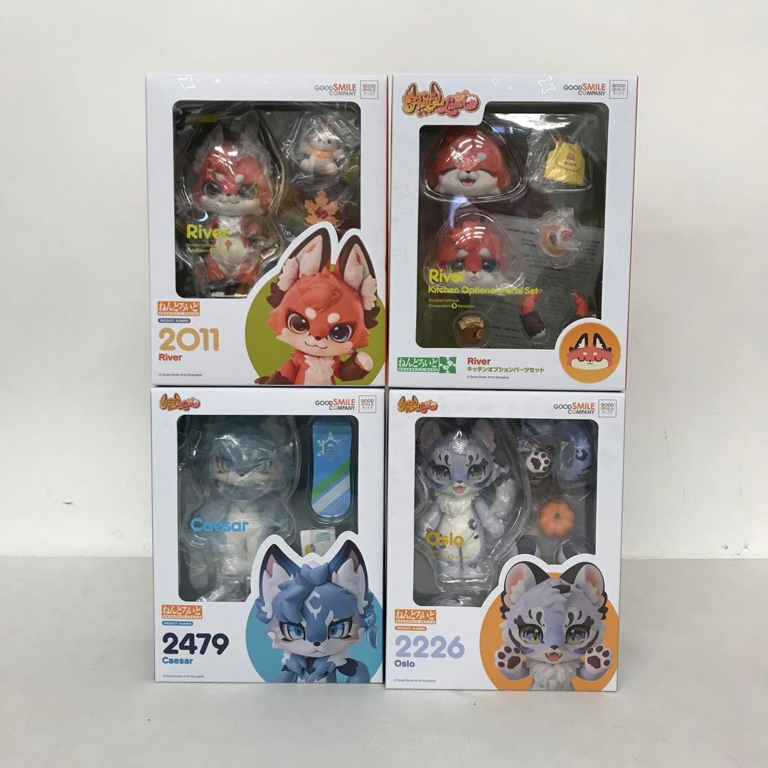 グッドスマイルカンパニー ねんどろいど FLUFFY LAND 4種セット