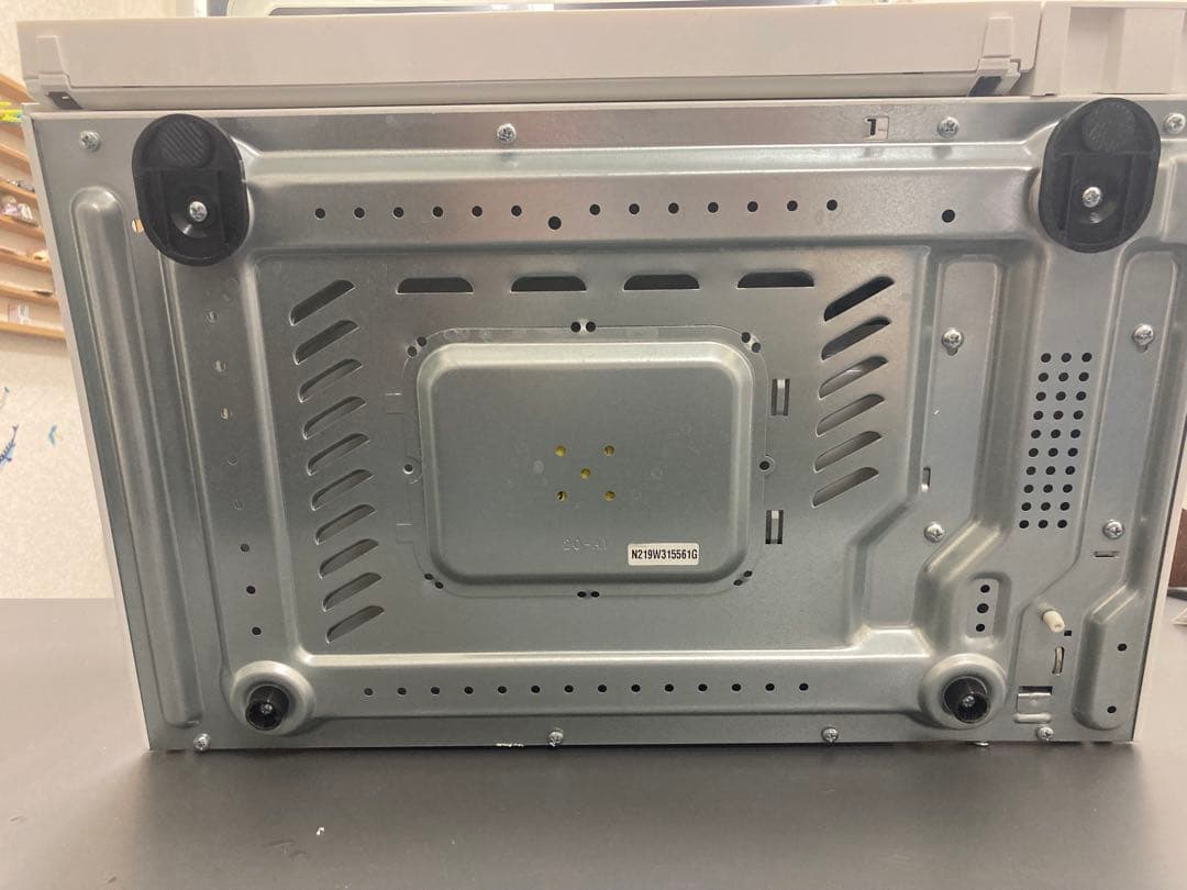 【中古品】無印良品 電子レンジ　 2019年製　ホワイト　白