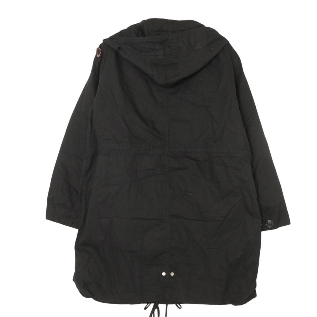 HOUSTON アメリカ軍 M-51 モッズコート S ブラック 新品