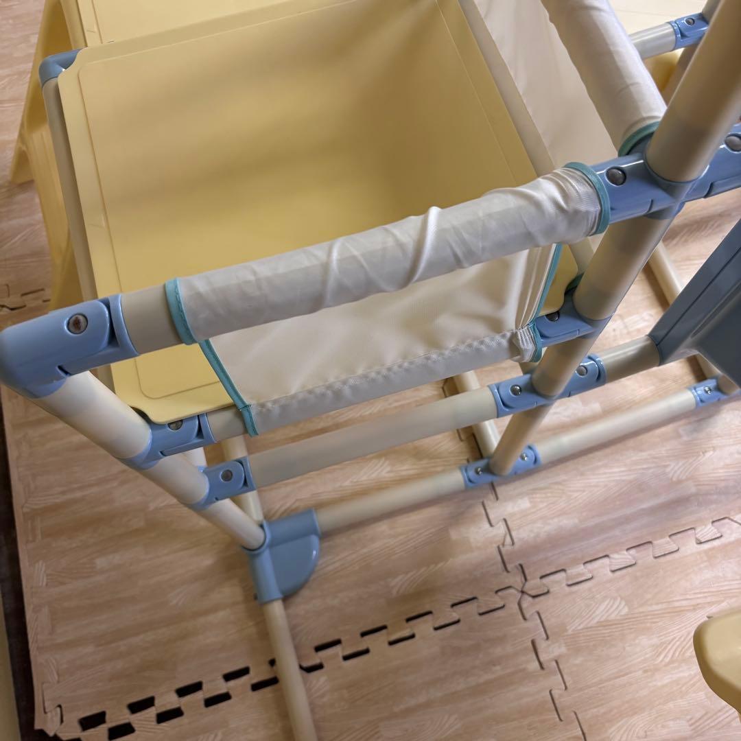 除菌清掃済　☆程度良好☆　おりたたみロングスロープキッズパーク　プレミアム　３段