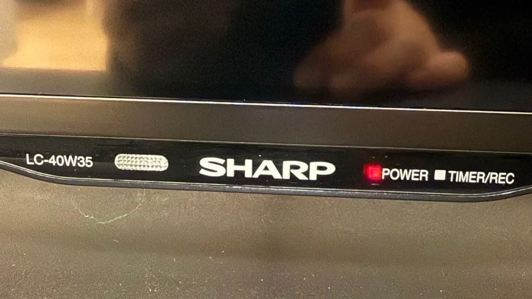 【LC-40W35】SHARP AQUOS液晶TV シャープ 美品