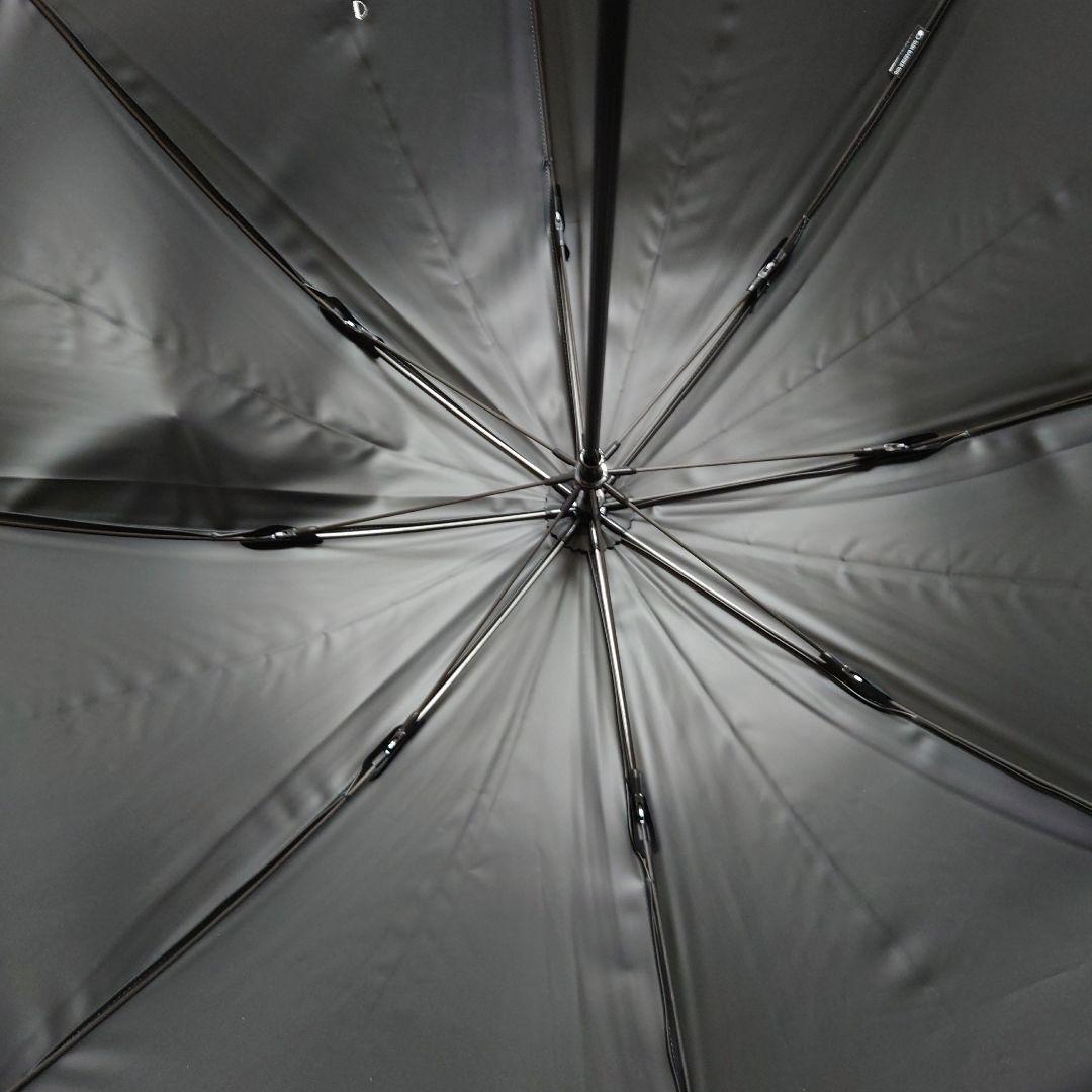 サンバリア100 長傘　Sサイズ　ブルーストライプ