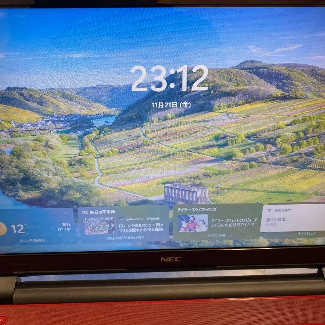 ♥︎薄型美品★Windowsノートパソコン♠︎ ★NEC LaVie LS150/S