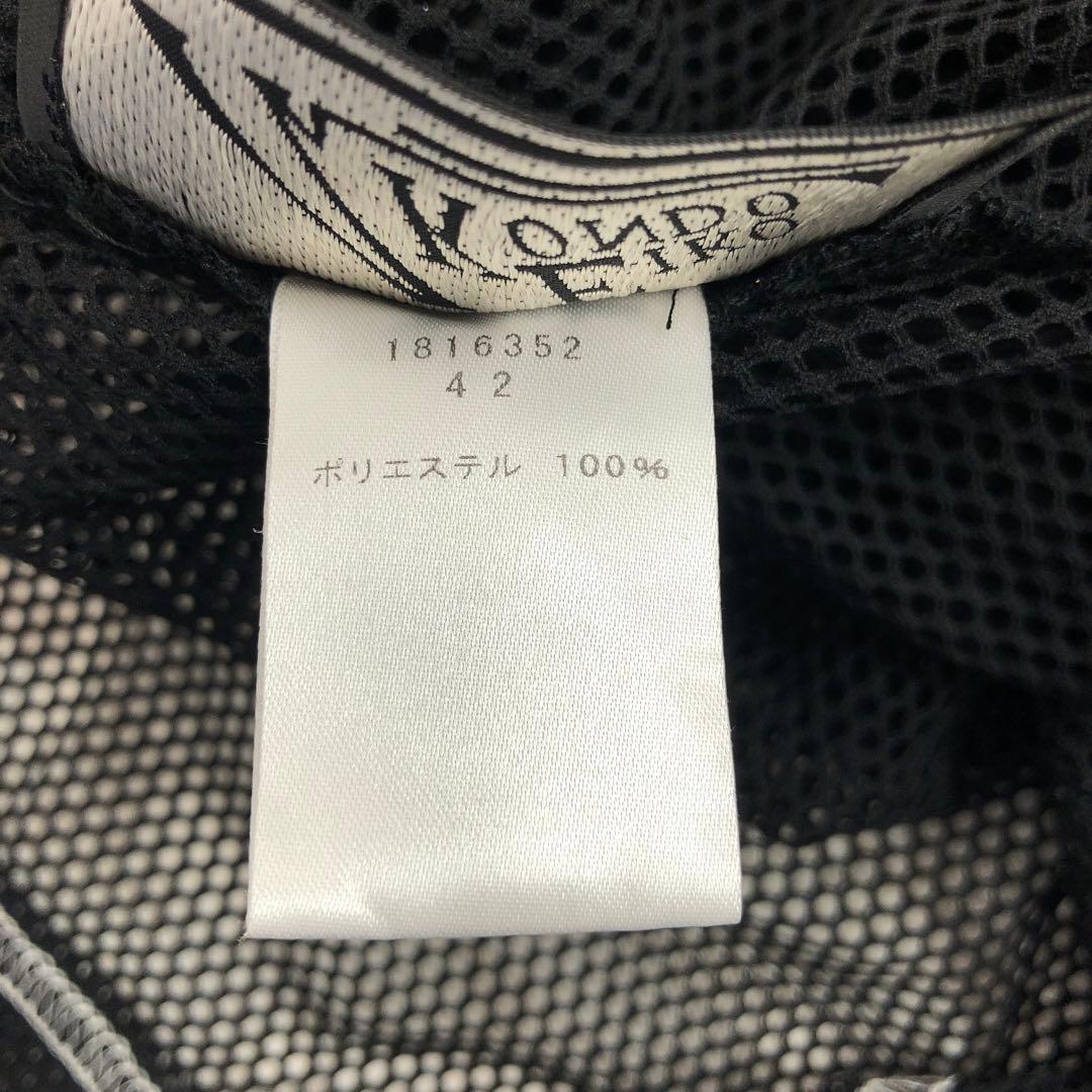 Eiko Kondo 日本製 アート風刺繍 メッシュ シースルー チュニック