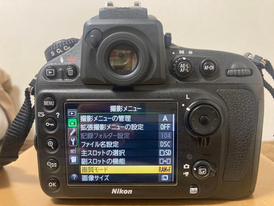 【美品】Nikon ニコン　一眼レフカメラ D800 ボディー　箱付き