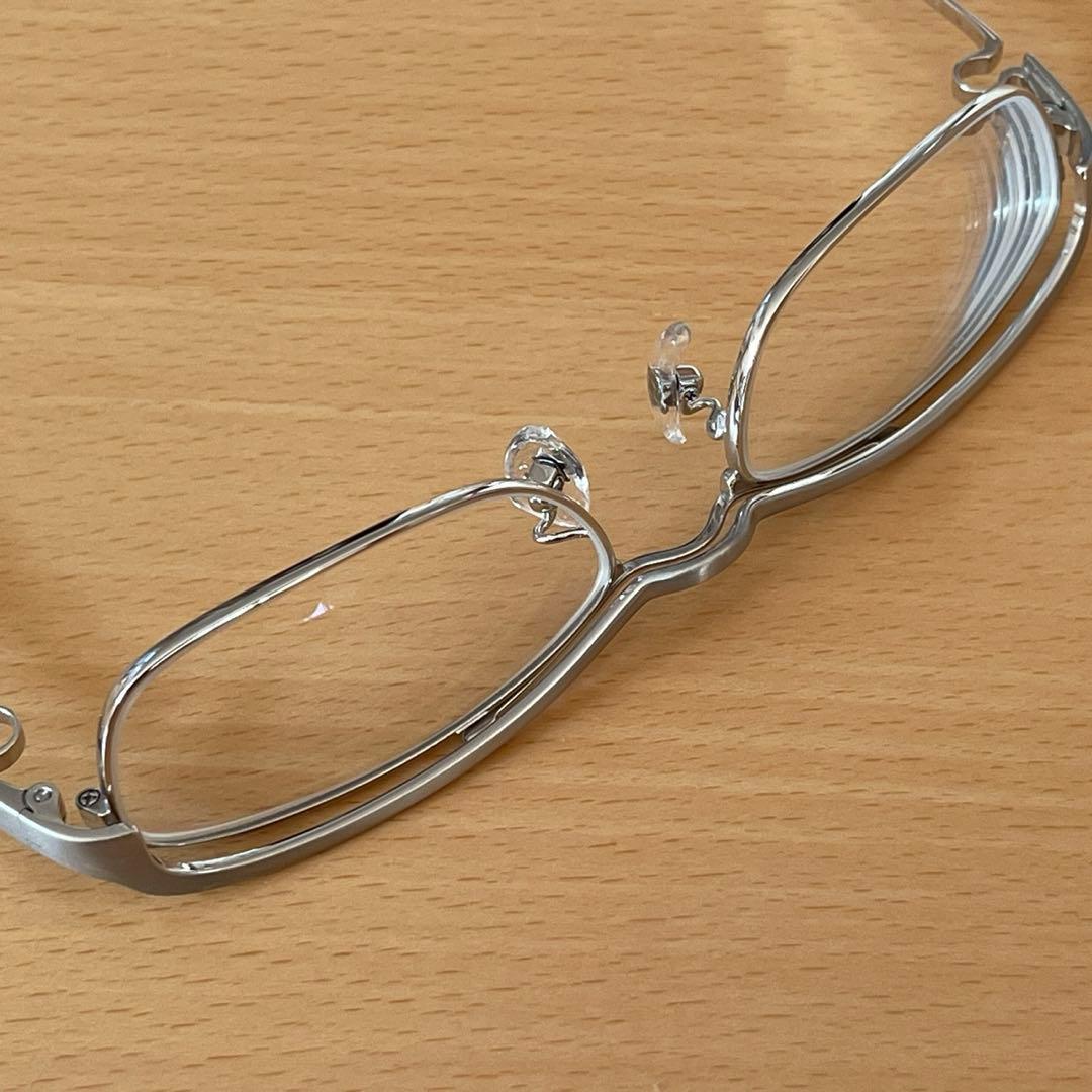 【未使用】999.9 S-121T マットシルバー Col.2 純正ケース付き