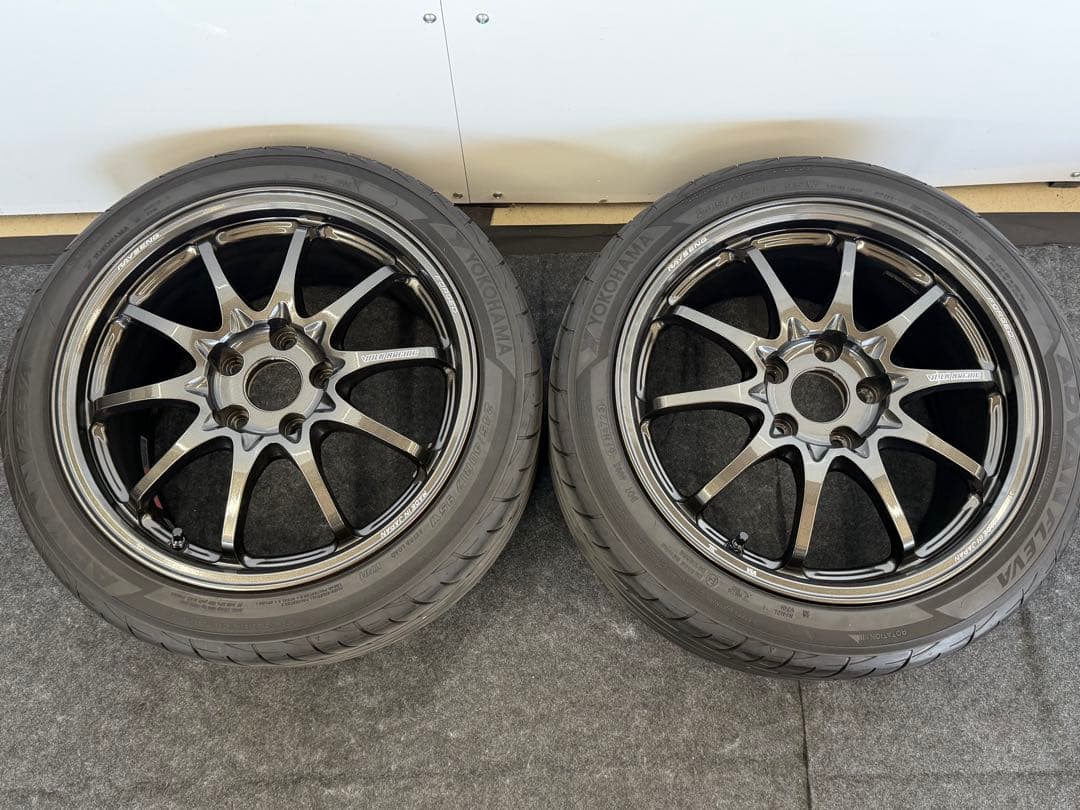 『美品』RAYS 17インチ VOLKRACING CE28タイヤホイールセット