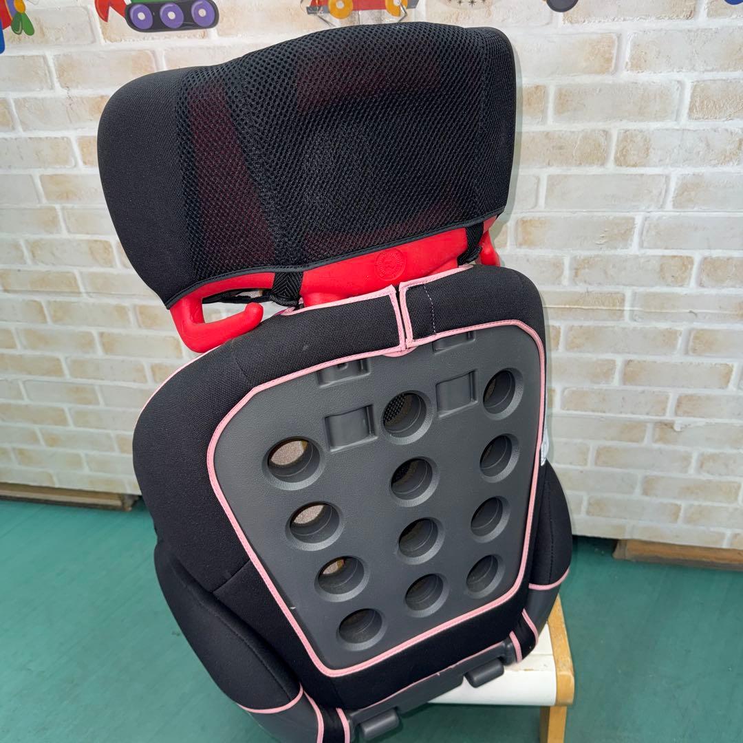 エールべべ　ジュニアシート　サラット3ステップV3 ローズ　1才から