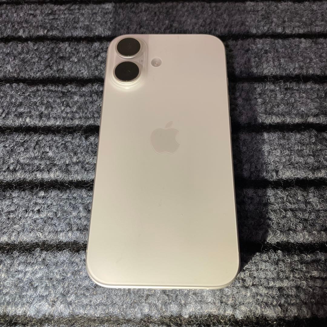 163 Apple iPhone16 128GB ホワイト SIMフリー