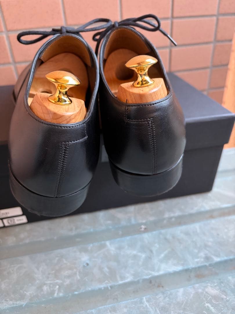 【年始特価】GAZIANO & GIRLING ブラック ドレスシューズ7E