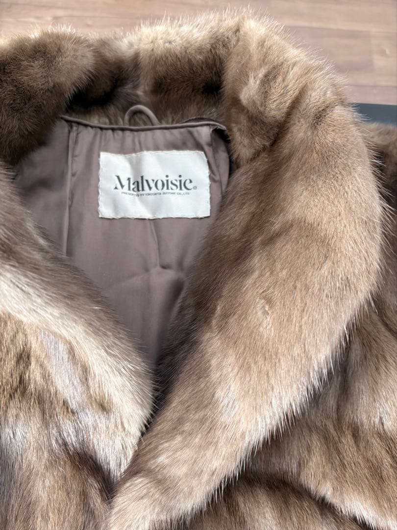 Malvoisie ブラウンファーコート