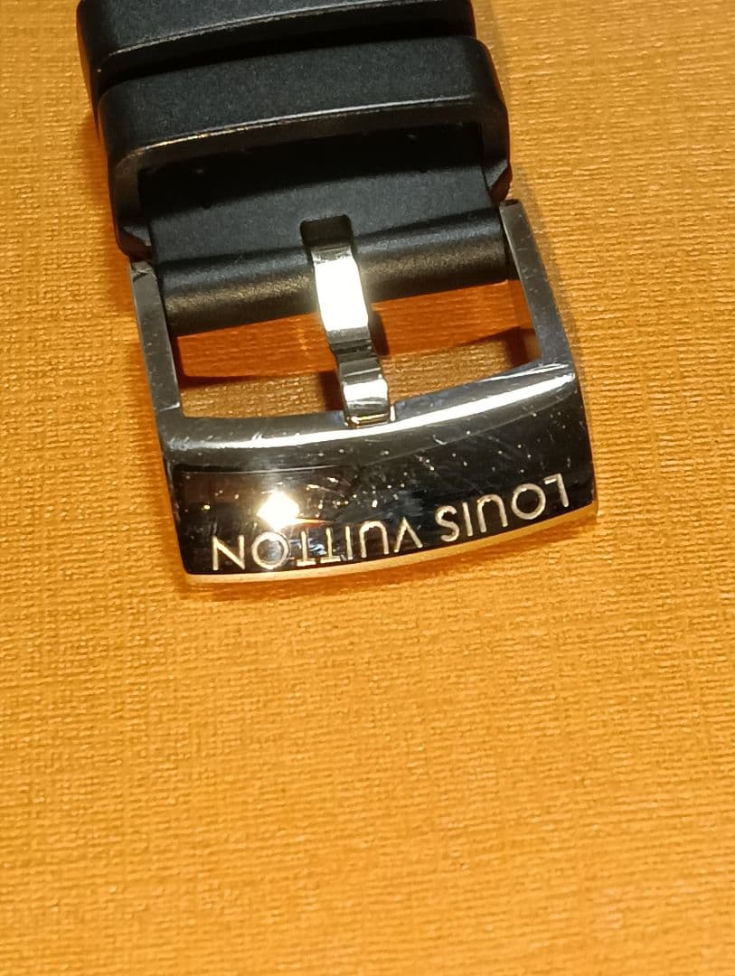 【専用】タンブールGM用 モノグラム ラバーストラップ L　 ブラック