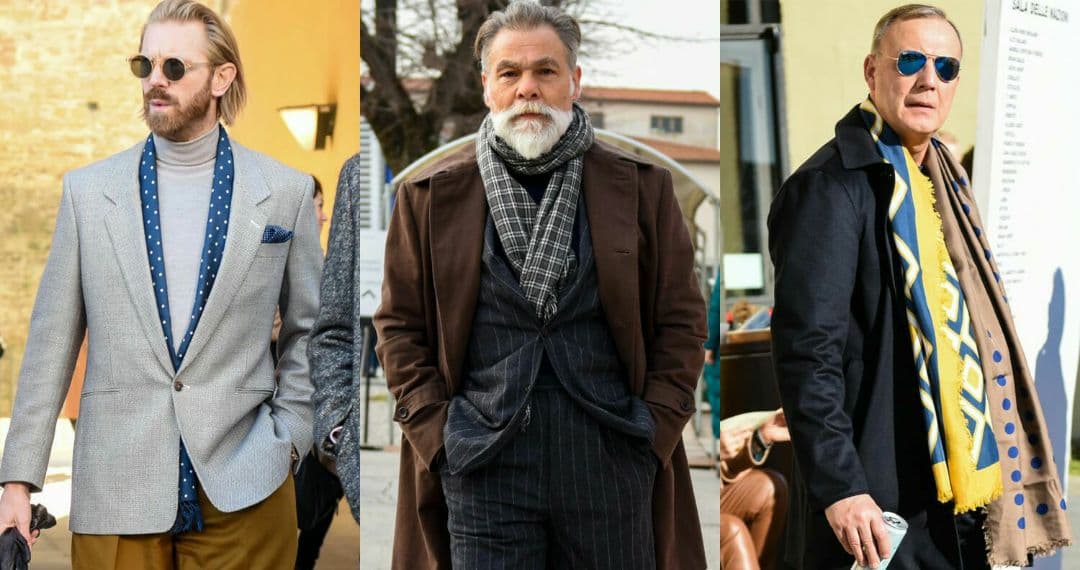 Brooks Brothers ストール マフラー シルク カシミア イタリア製