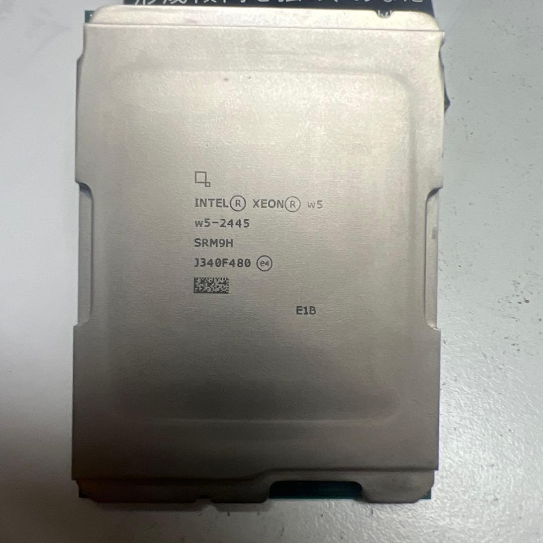 intel zeon w5-2445 srm9h cpu4セット