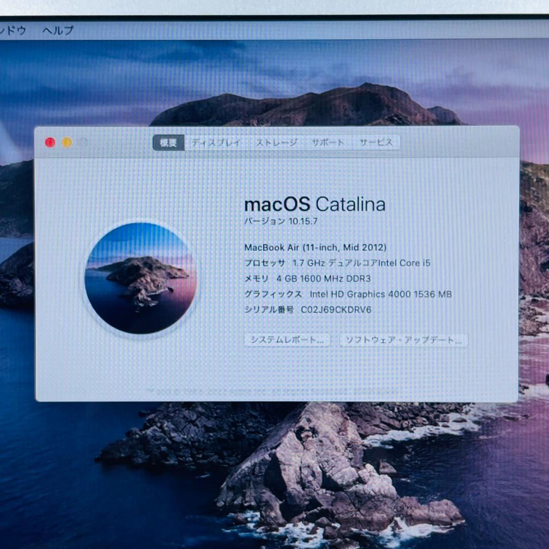 MacBook本体 T239 MacBook Air i5 11inch 4GB 64GB