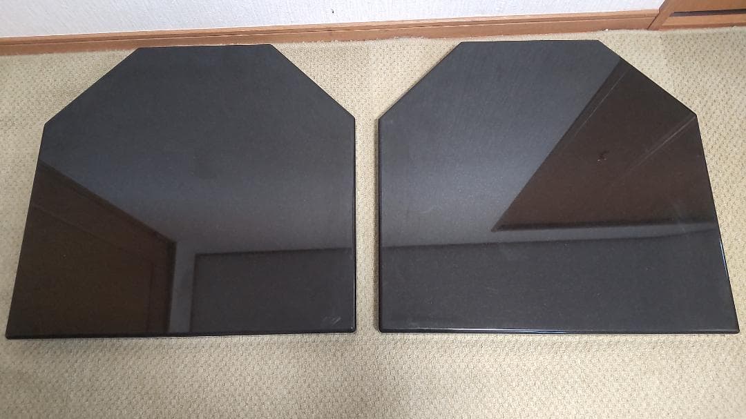 高級黒御影石 オーディオボード2枚 JBL 4343 4344 国内加工 30万