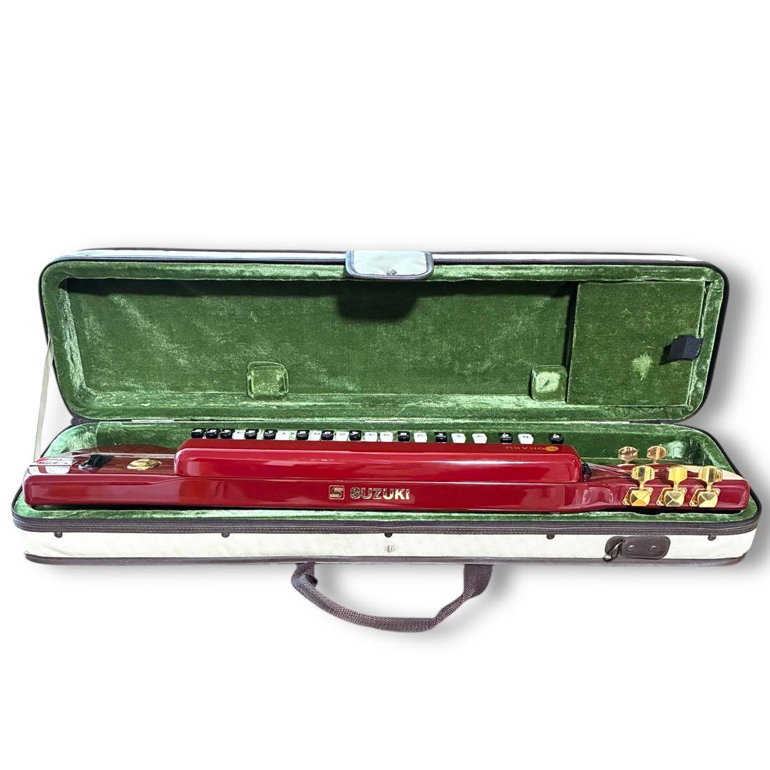 電気大正琴 こはく ソプラノ CHK-1 鈴木楽器製作所 ケース付き