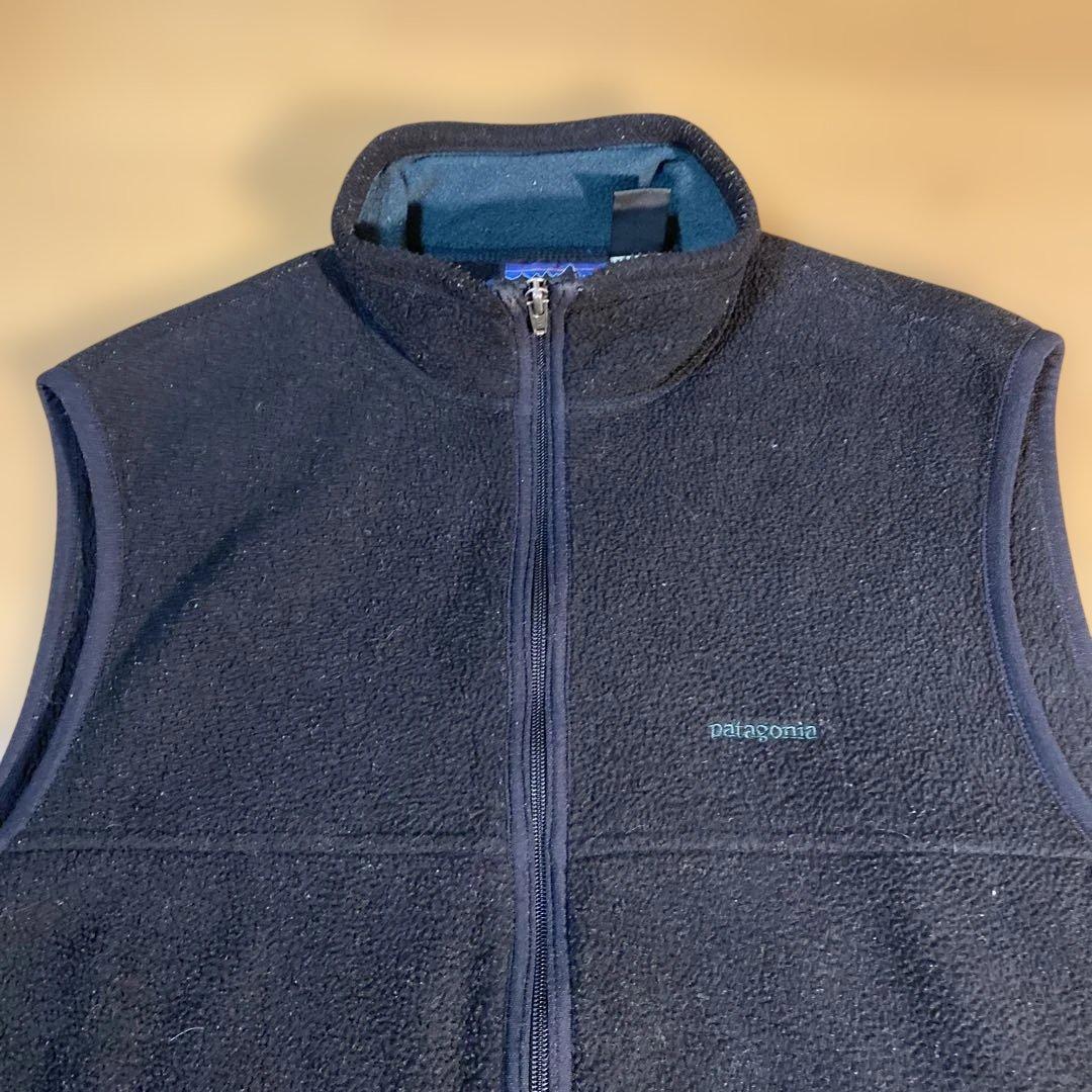 USA製 patagonia シンチラ フリースベスト ブラック