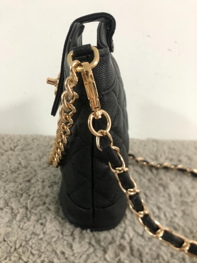 ノベルティ　VIP　ショルダーバッグ　2waysバッグ ブラック　おしゃれ