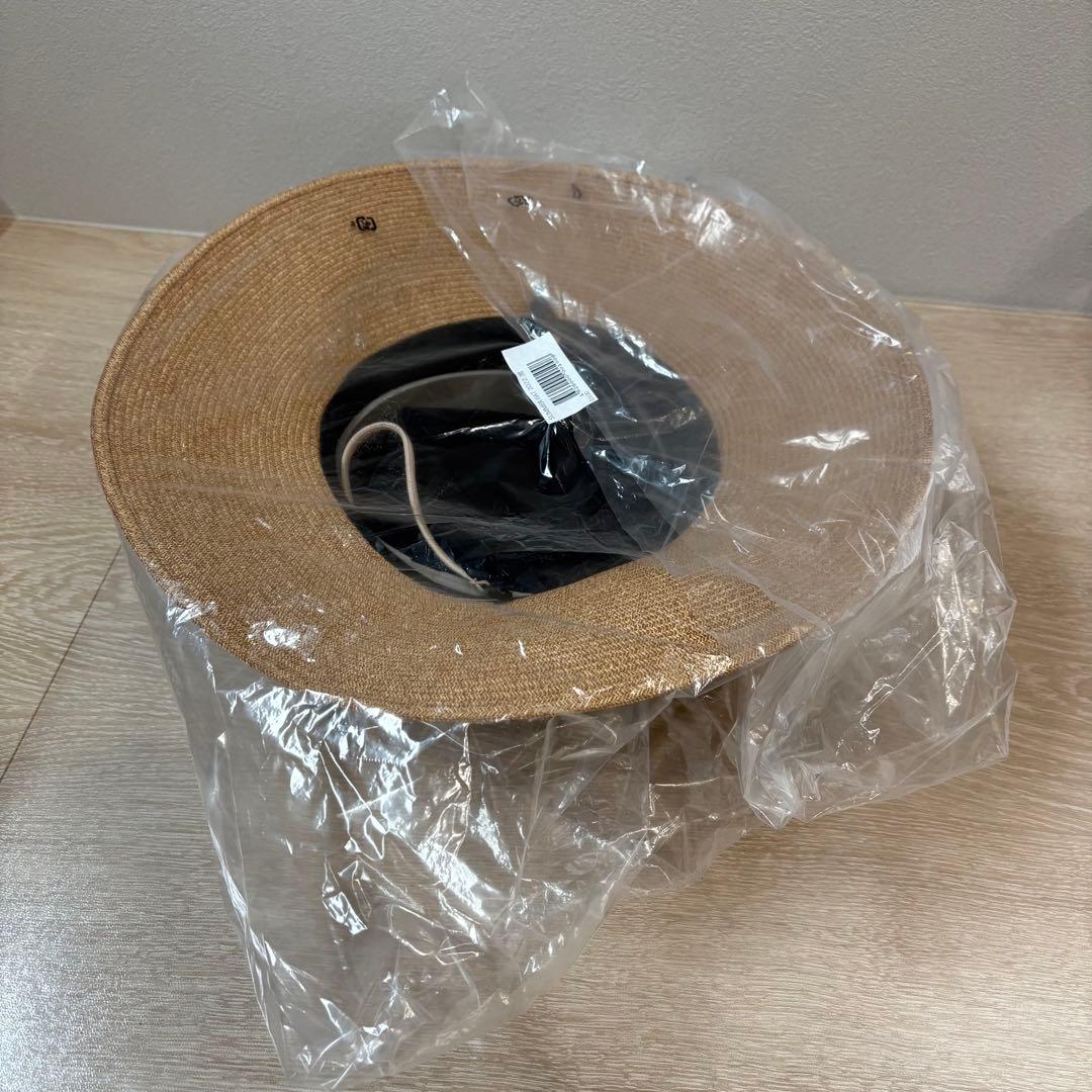 美品【THE9SHOP】SUMMER HAT 2022（ブラック）サマーハット