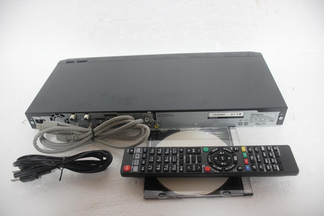【内部徹底清掃】PANASONIC DRM-BRW500 500GB ブルーレイ