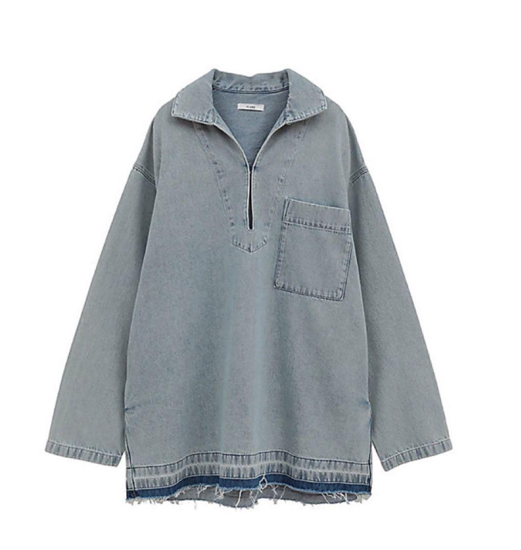 新品未使用　CLANE クラネDENIM OVER SKIPPER SHIRTS