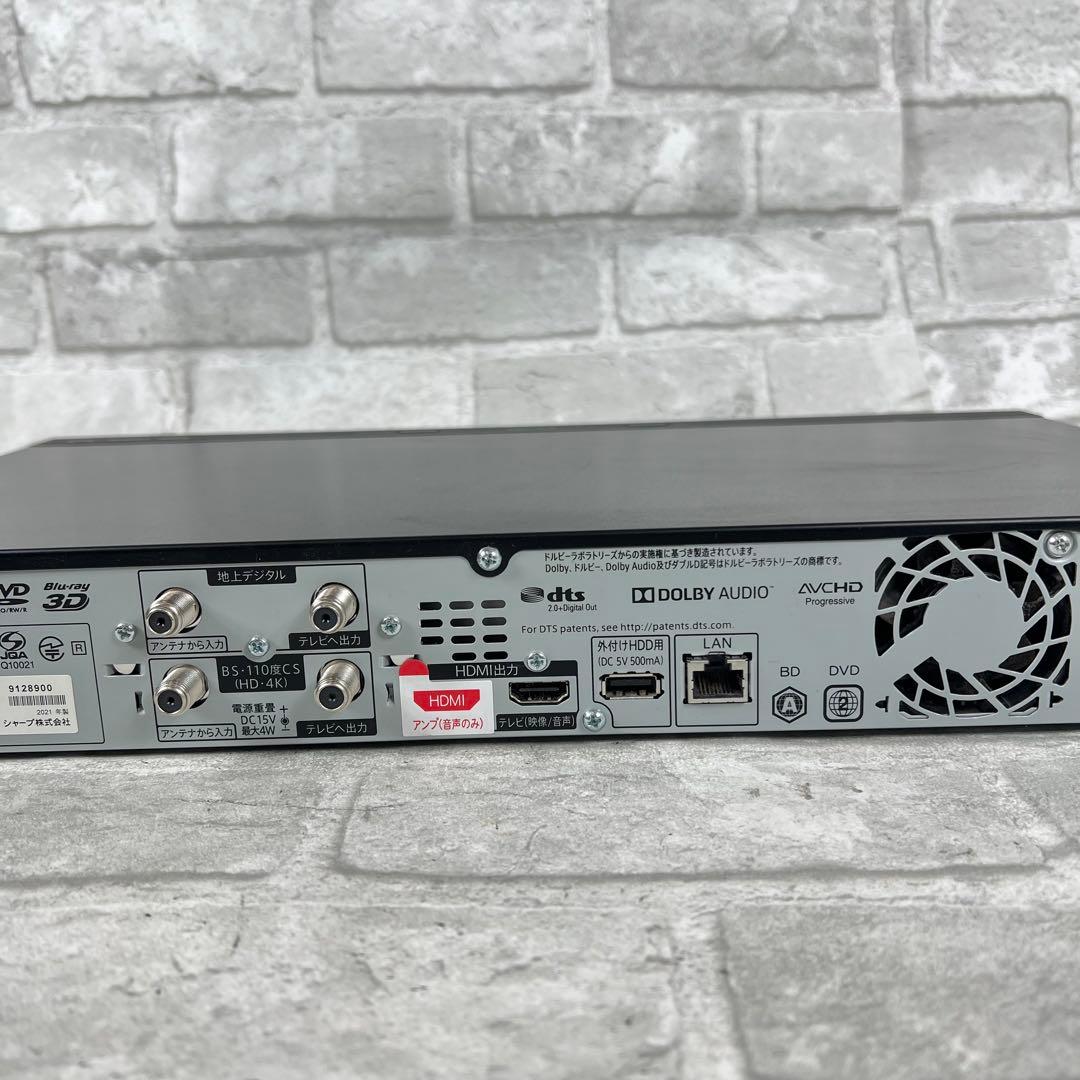 SHARP シャープ AQUOS 4B-C10BT3 ブルーレイレコーダー