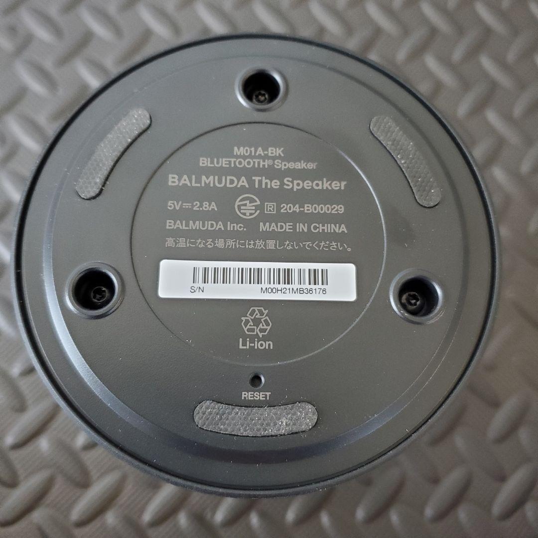 BALMUDA The Speaker/M01A-BK/ワイヤレススピーカー