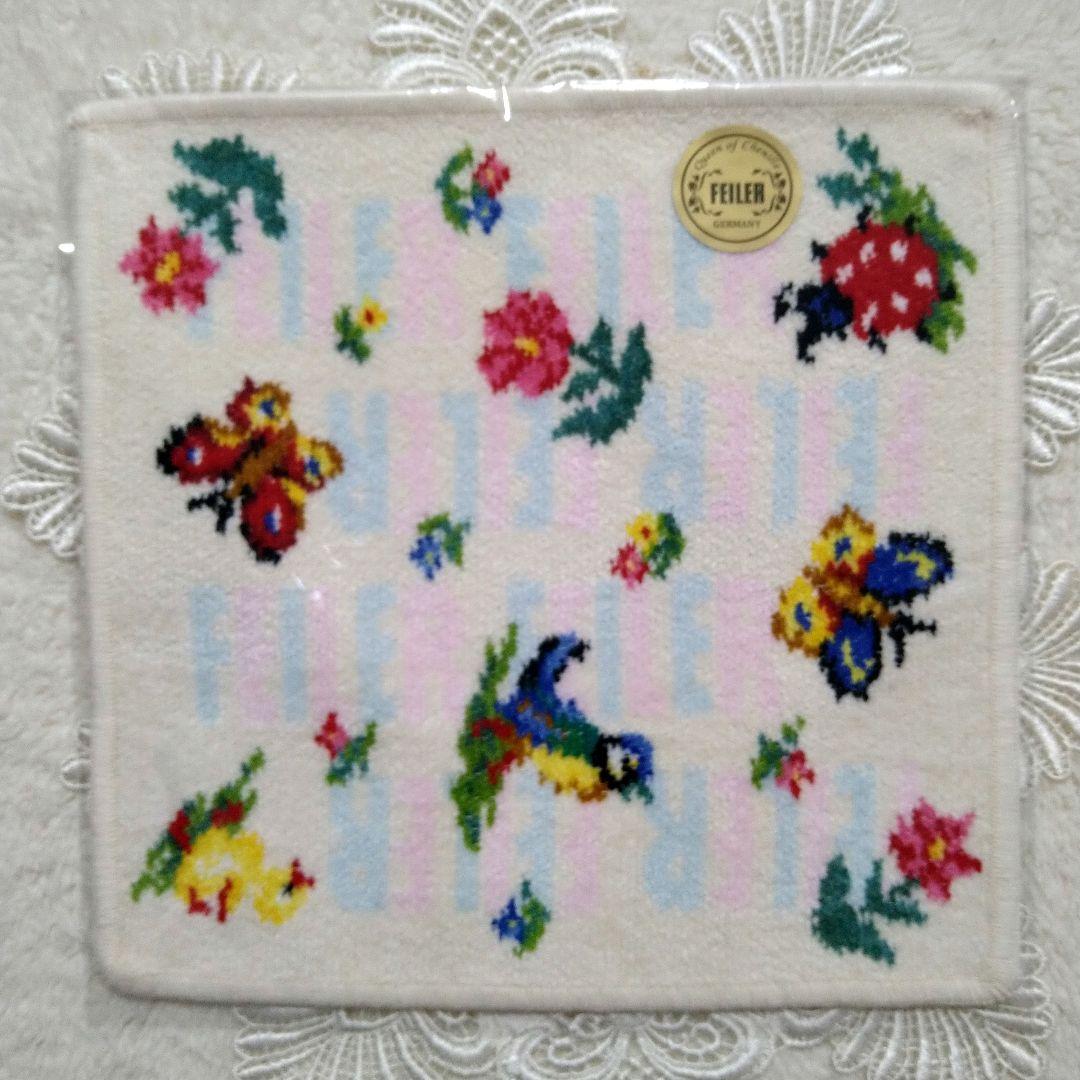 【新品】フェイラーアンドハイジ　ティッシュポーチ＆ハンカチ 2点セット