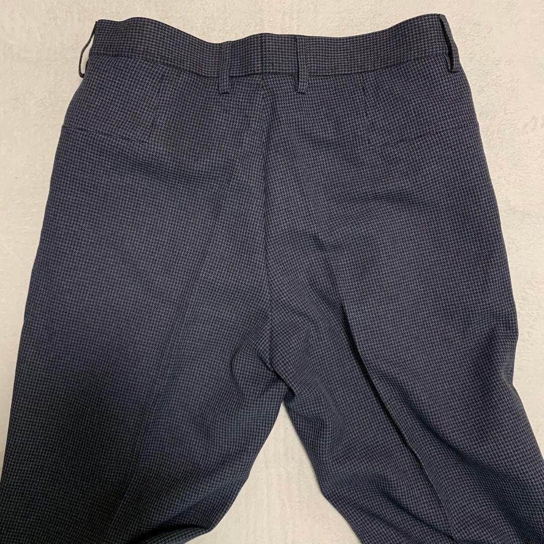 最終価格【美品】DESCENTE ハウンドトゥース 千鳥格子 スーツセットアップ