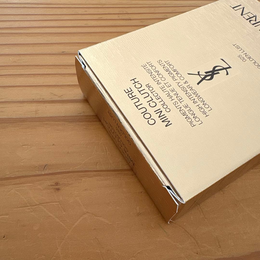 イヴサンローラン クチュールミニクラッチ 025ゴールデンラスト