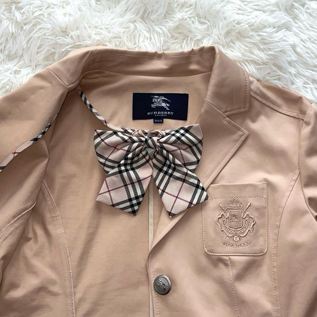 ありさえママ バーバリーロンドン セットアップ 3点 160 ノバチェック