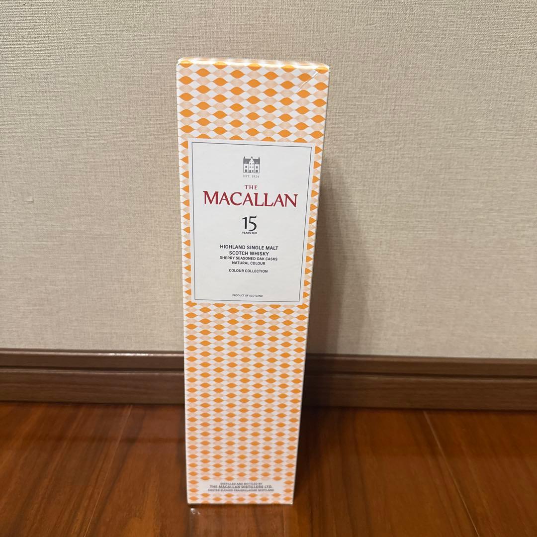 新品 ウイスキー ザ マッカラン15年 免税店限定